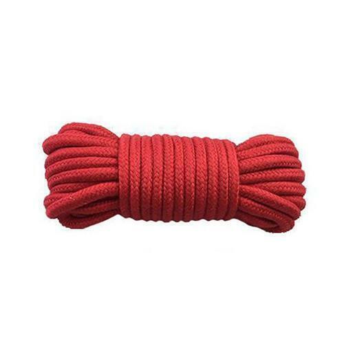 Bondage Soft Rope BDSM 5 Red Black Purple Pink Cotton Fetish Restraint UK