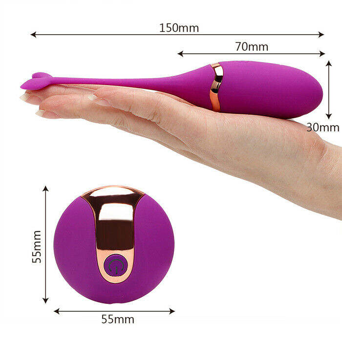 Wireless Remote Control Vibrator USB Rechargeable Vibrating Women Egg Sex Toys