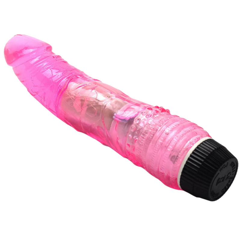 Essential 7.5'' Jelly Vibrating Dildo
