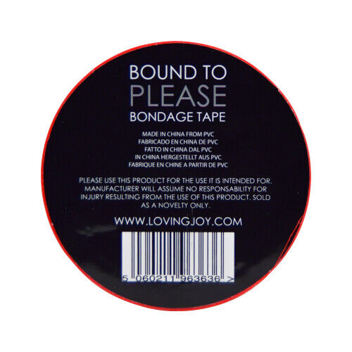 Bound to Please Bondage Red Tape