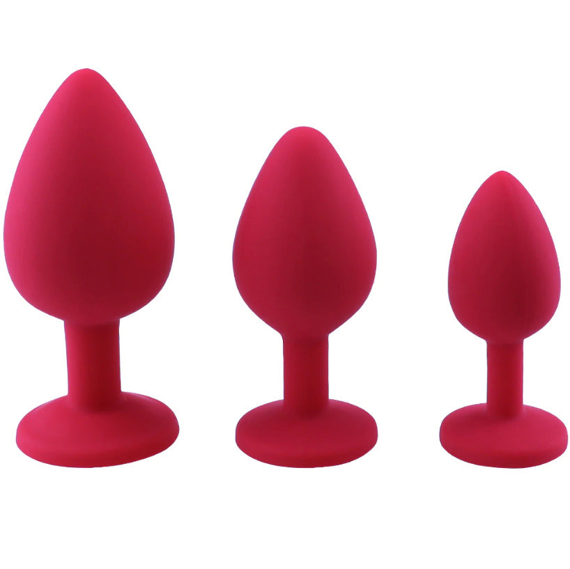 Aphrodite Luxury Silicone Gem Anal Plug