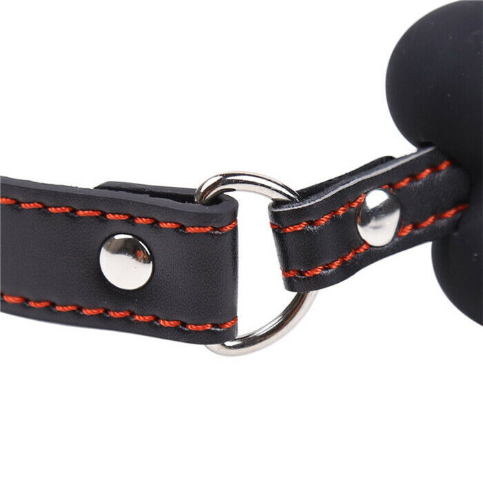 Aphrodite Bondage Dog Bone Ball Gag Restraint