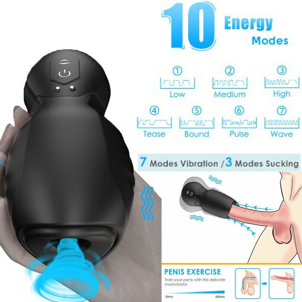 Trainer Blow Job Sucking Vibrator Masturbator