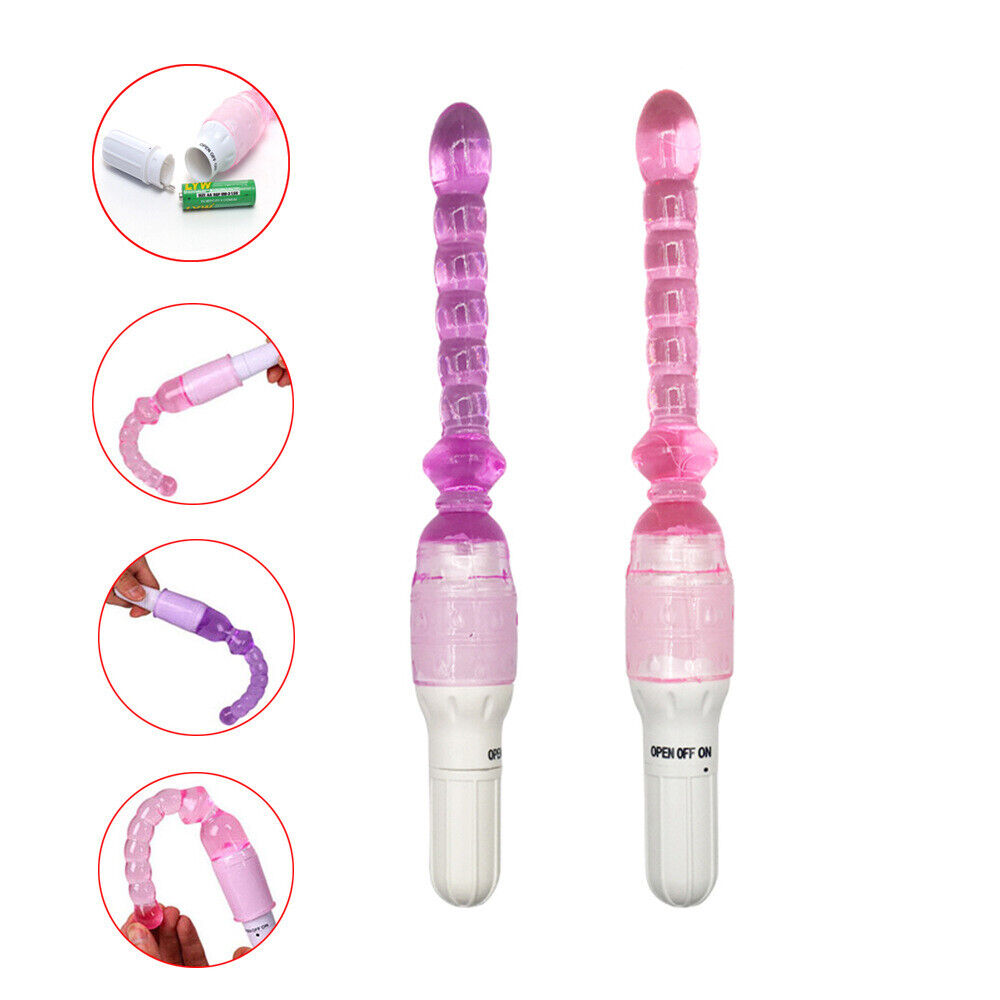 Essentials Vibrating Jelly Anal Beads