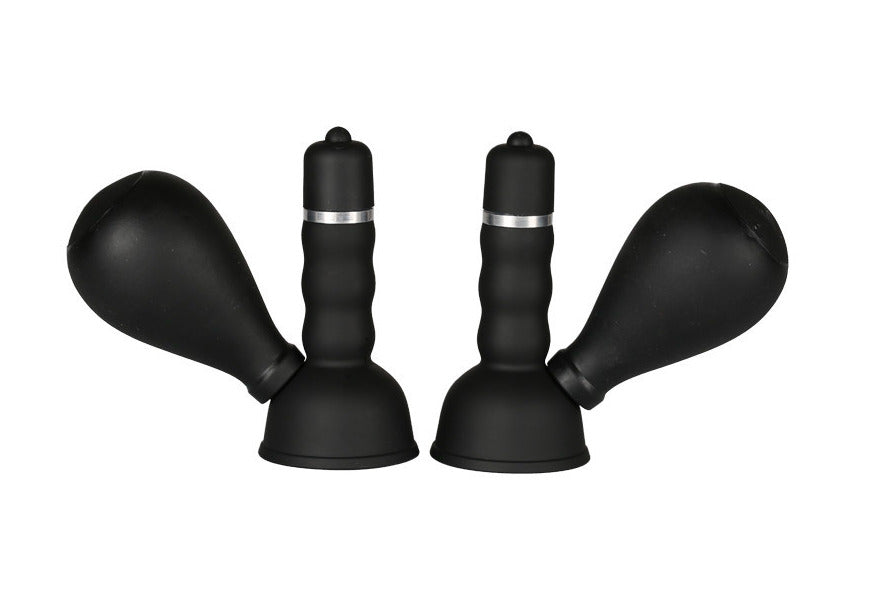 Vibrating Sucking Nipple Massager Enhancer Vacuum Breast Stimulator Toy UK