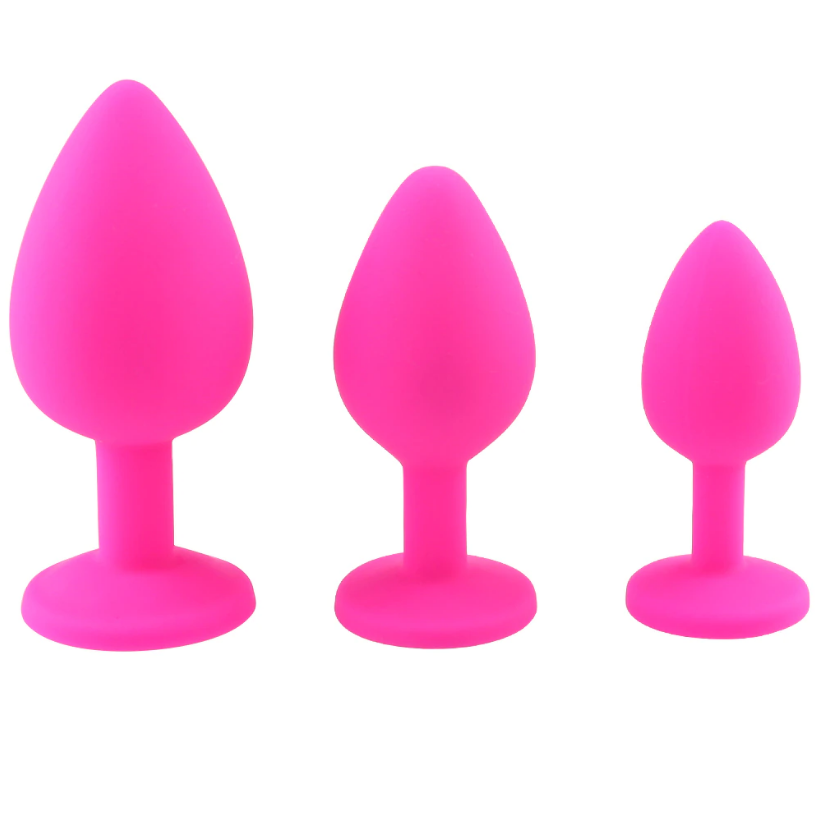 Aphrodite Luxury Silicone Gem Anal Plug
