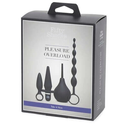 Pleasure Overload Fifty Shades of Grey Butt Plug Set Sex Toys
