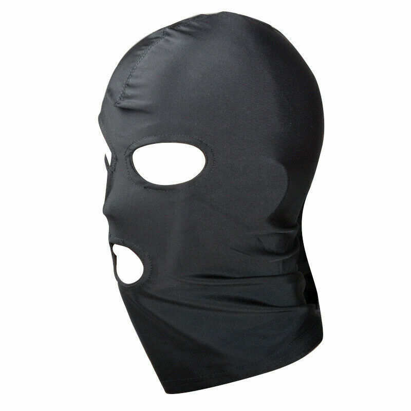 Bondage Fetish Hood - Gimp Face Mask Head Hood Adult Cosplay Mask BDSM HALLOWEEN