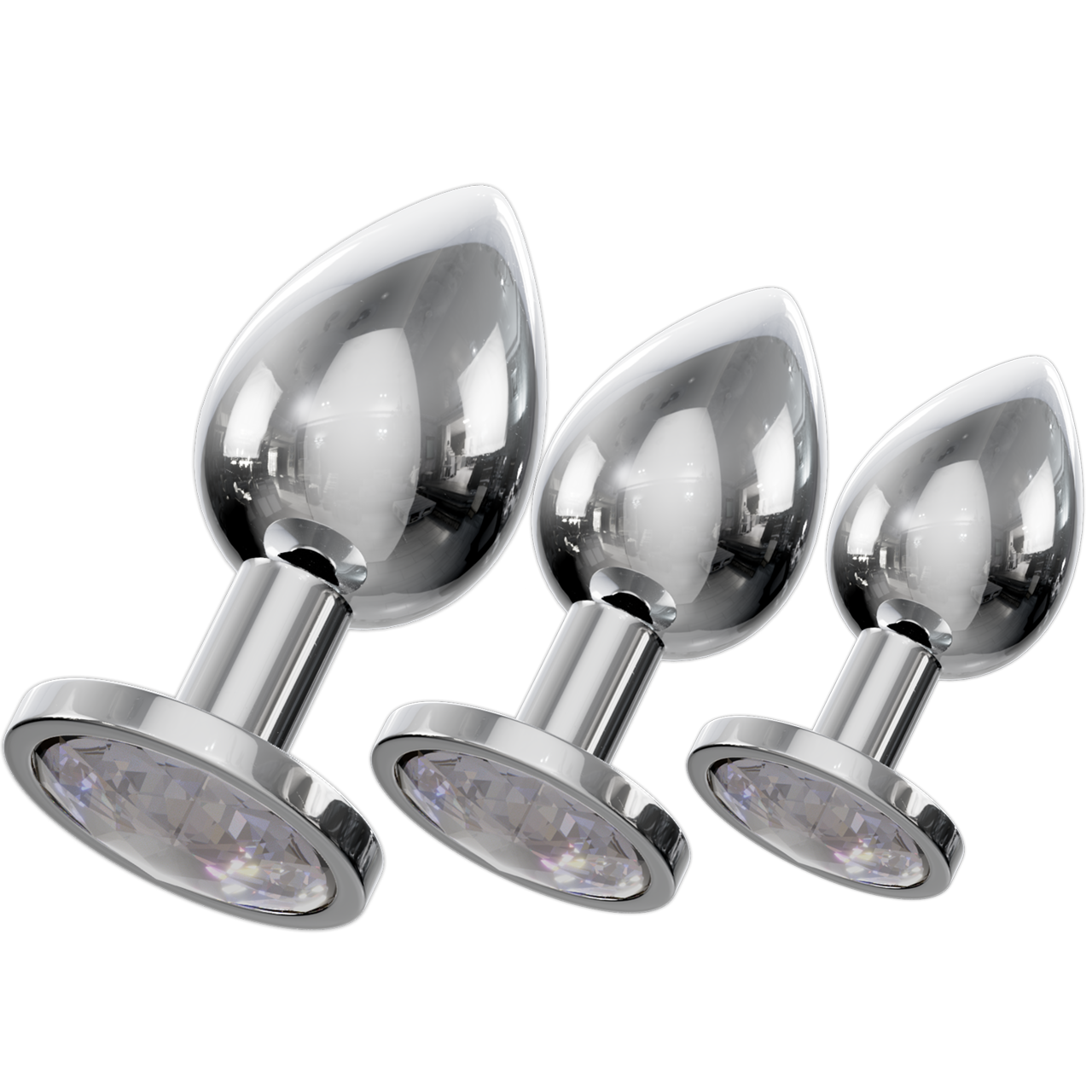 Aphrodite Jewelled Metal Anal Plug