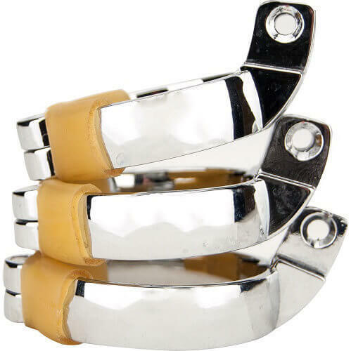 Bondage Impound Corkscrew Penis Plug Chasity Device