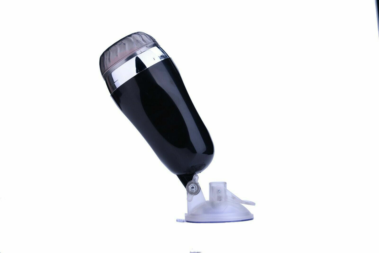 Male Vibrating Pussy Flesh Cup Hands Free Masturbator FREE BULLET
