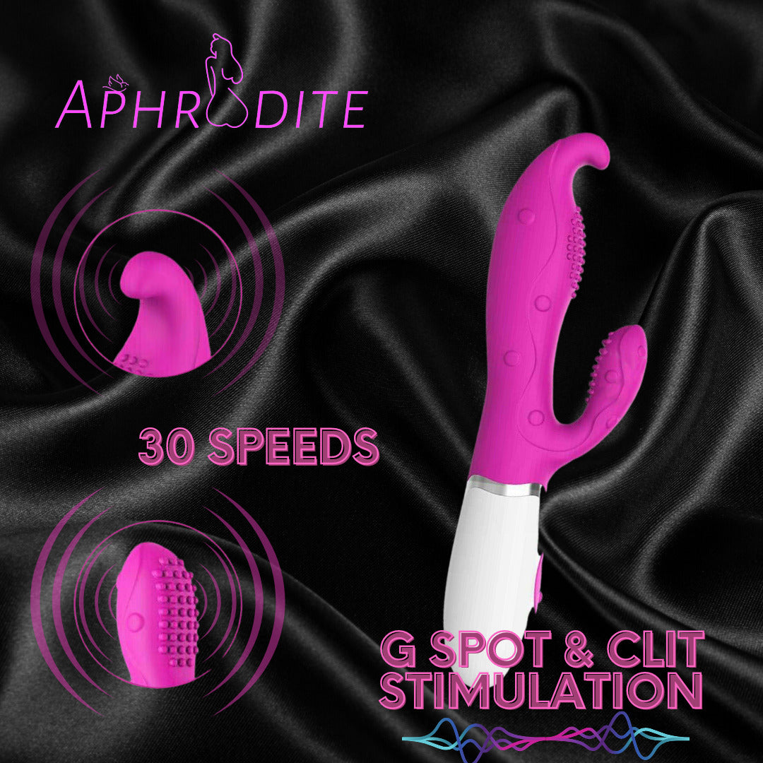 Aphrodite Textured Double Tickler Dildo Vibrator