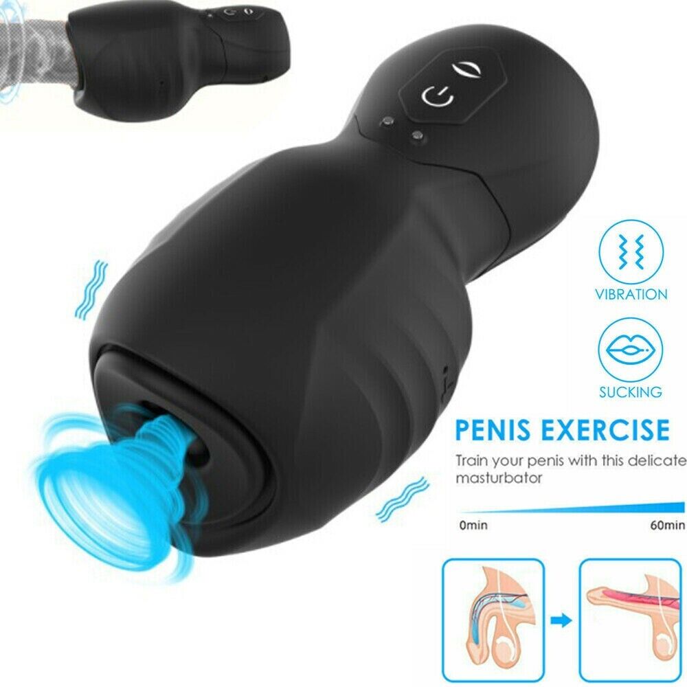 Trainer Blow Job Sucking Vibrator Masturbator
