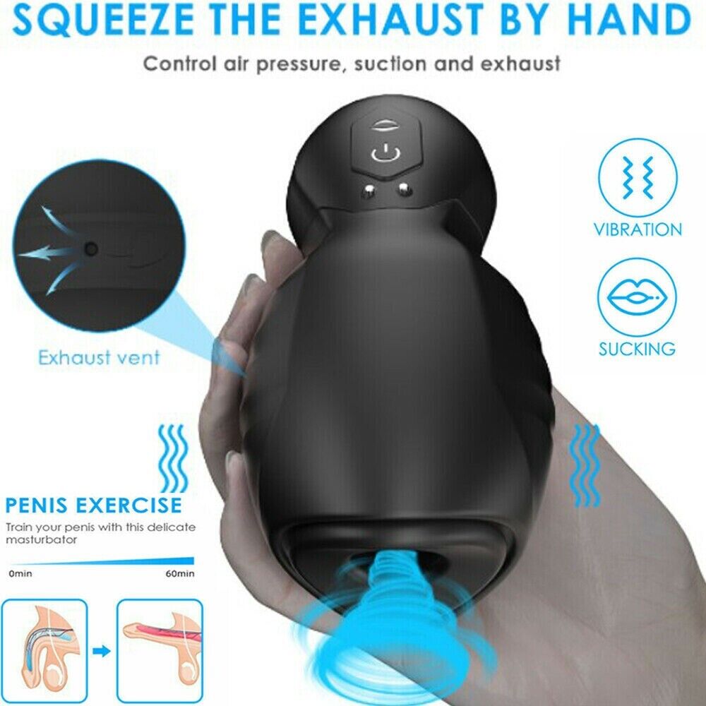 Trainer Blow Job Sucking Vibrator Masturbator