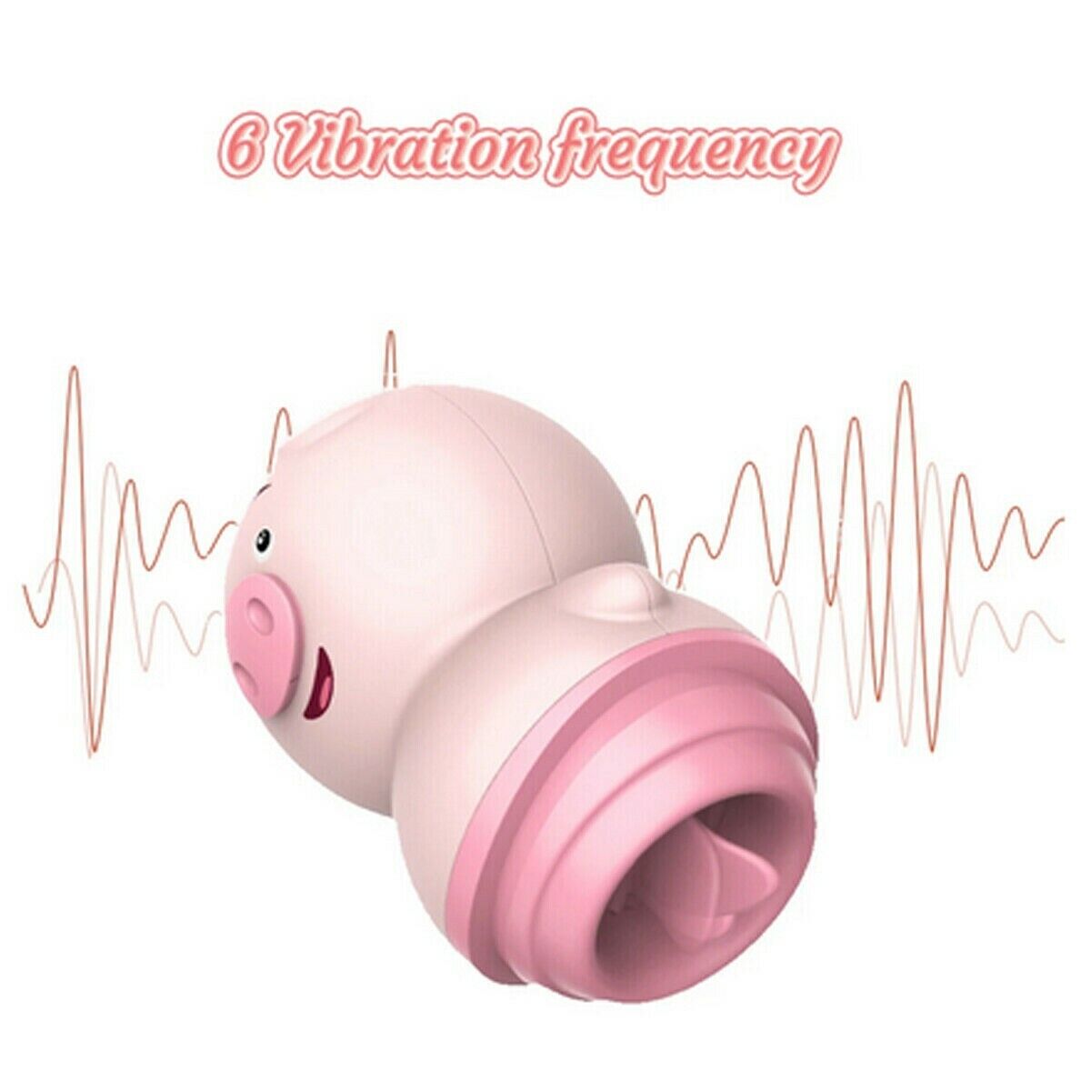 Vibrating Tongue Massager Masturbator