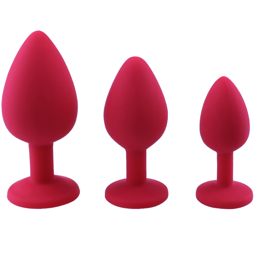 Aphrodite Luxury Silicone Gem Anal Plug