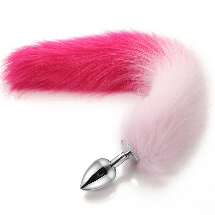 Aphrodite Faux Fur Fox Tail Anal Plug