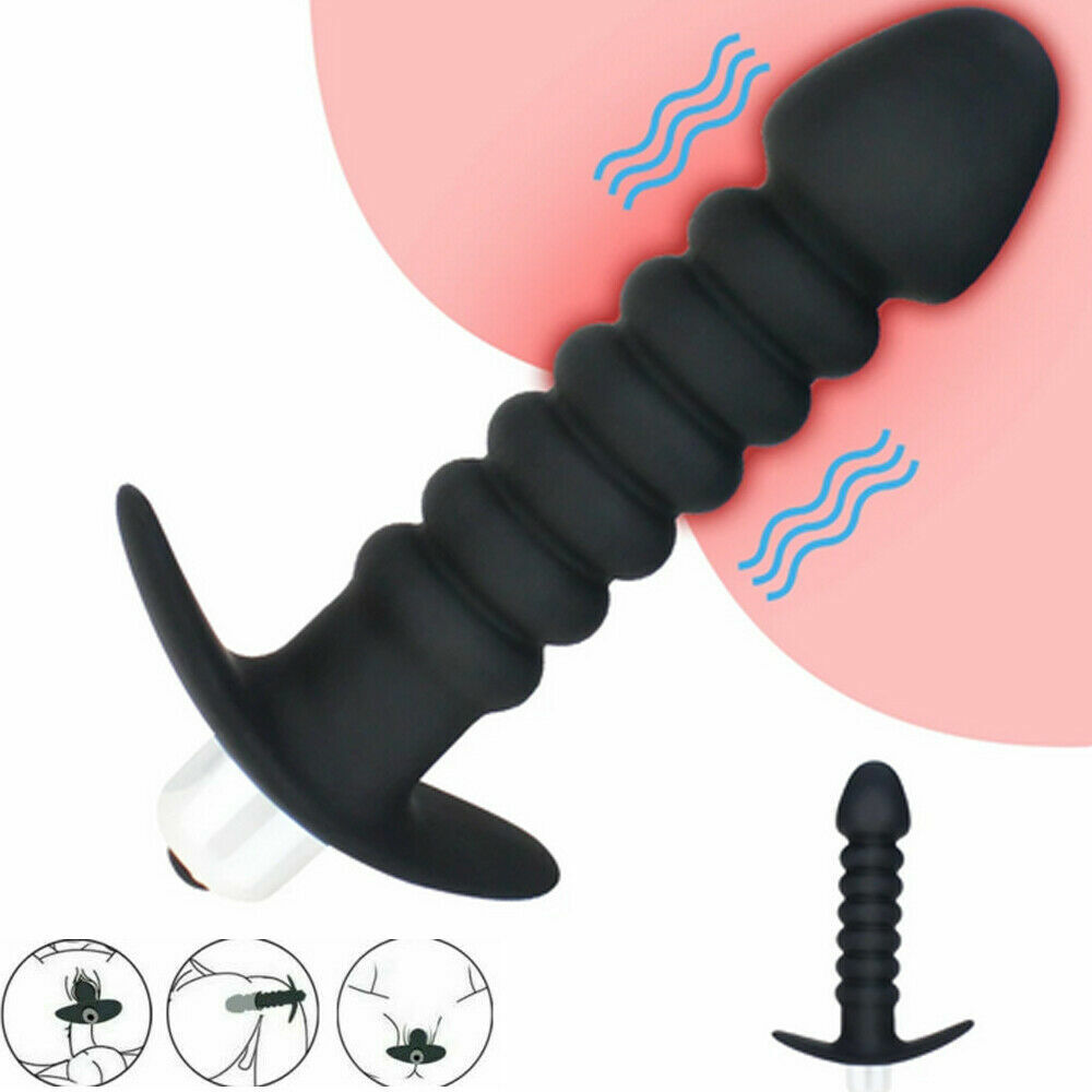 Aphrodite Ribbed Prostate Vibrating Massager