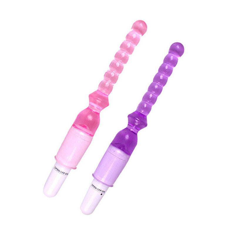 Essentials Vibrating Jelly Anal Beads