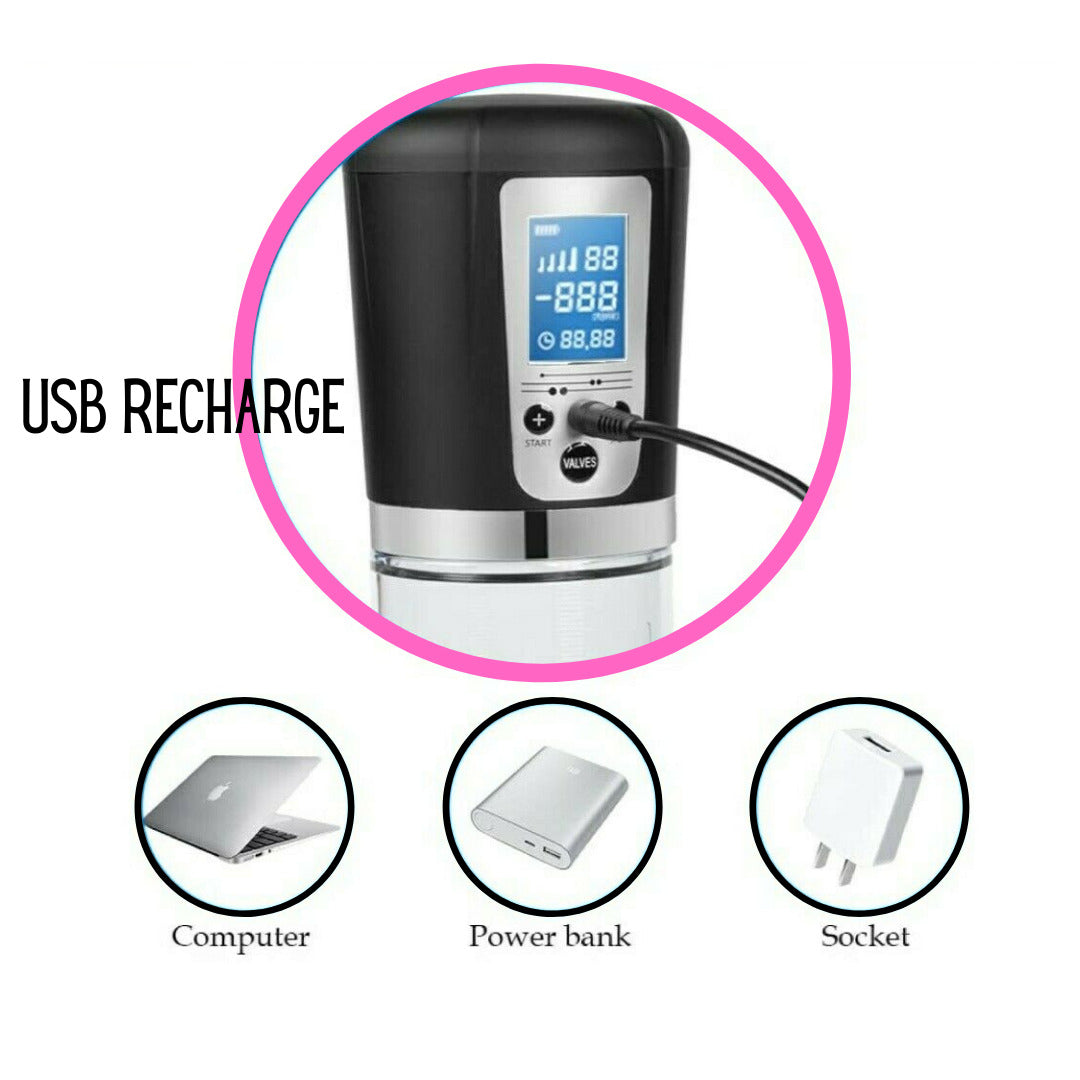 Aphrodite Enhance & Enlarge Rechargeable Penis Pump