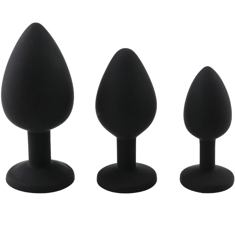 Aphrodite Luxury Silicone Gem Anal Plug