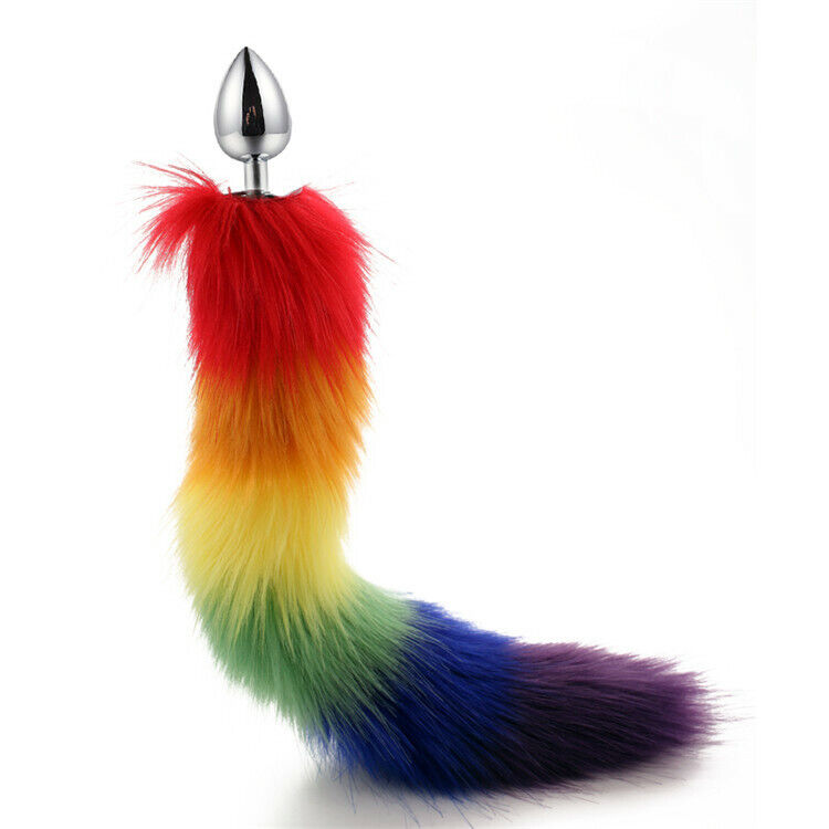 Aphrodite Faux Fur Fox Tail Anal Plug