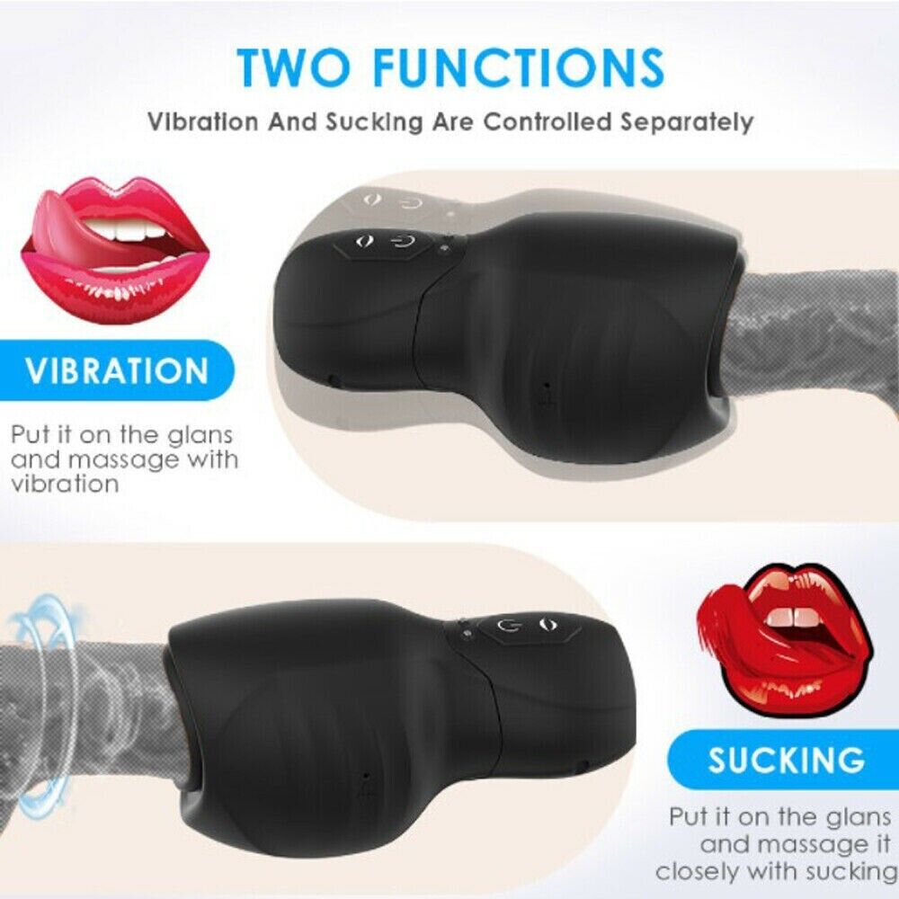Trainer Blow Job Sucking Vibrator Masturbator