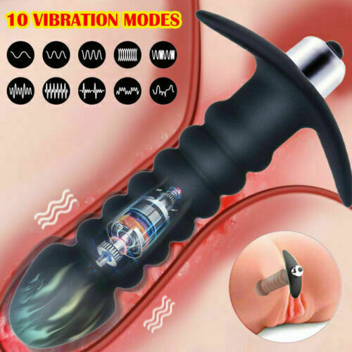 Aphrodite Ribbed Prostate Vibrating Massager