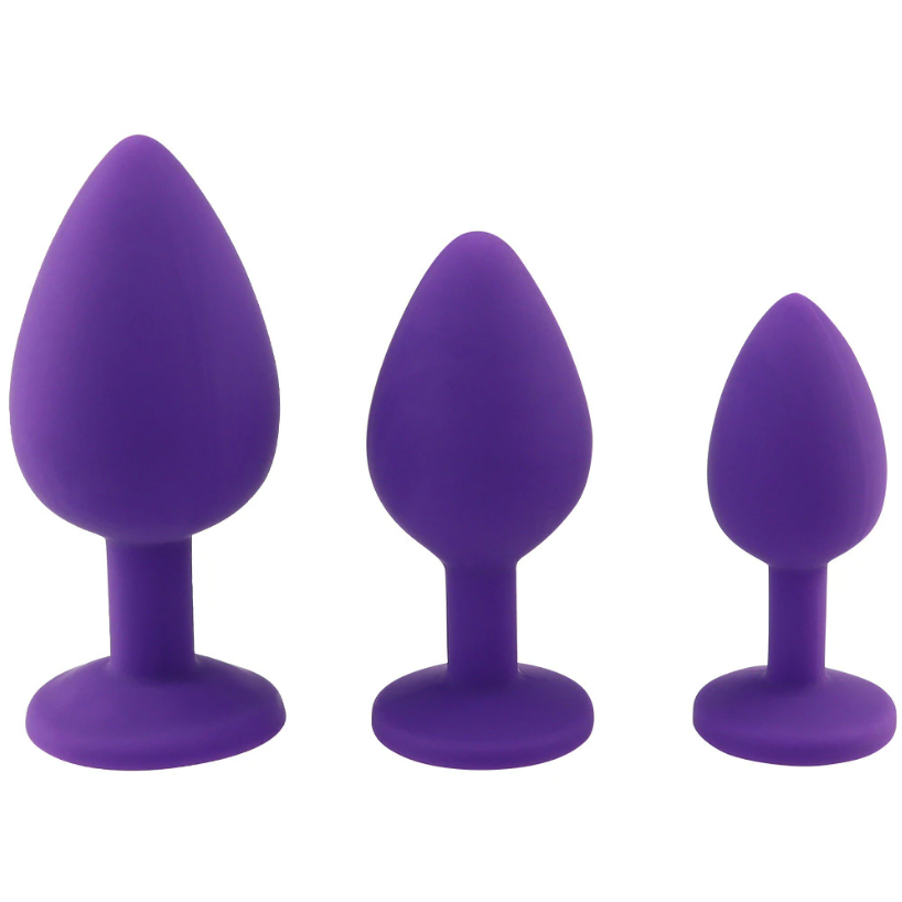 Aphrodite Luxury Silicone Gem Anal Plug
