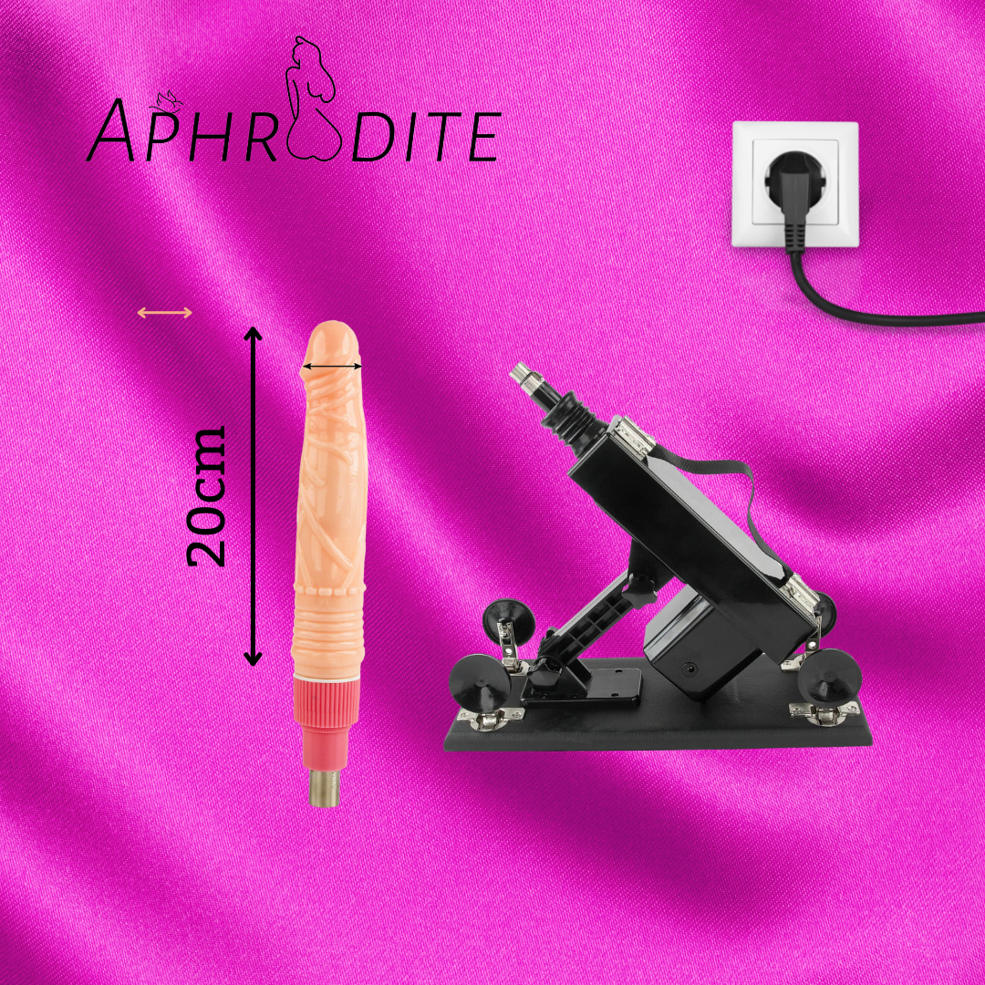 Aphrodite Advanced Sex Machine and attachments