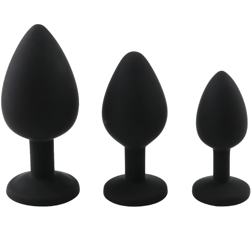 Aphrodite Luxury Silicone Gem Anal Plug