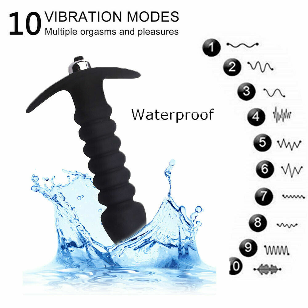 Aphrodite Ribbed Prostate Vibrating Massager
