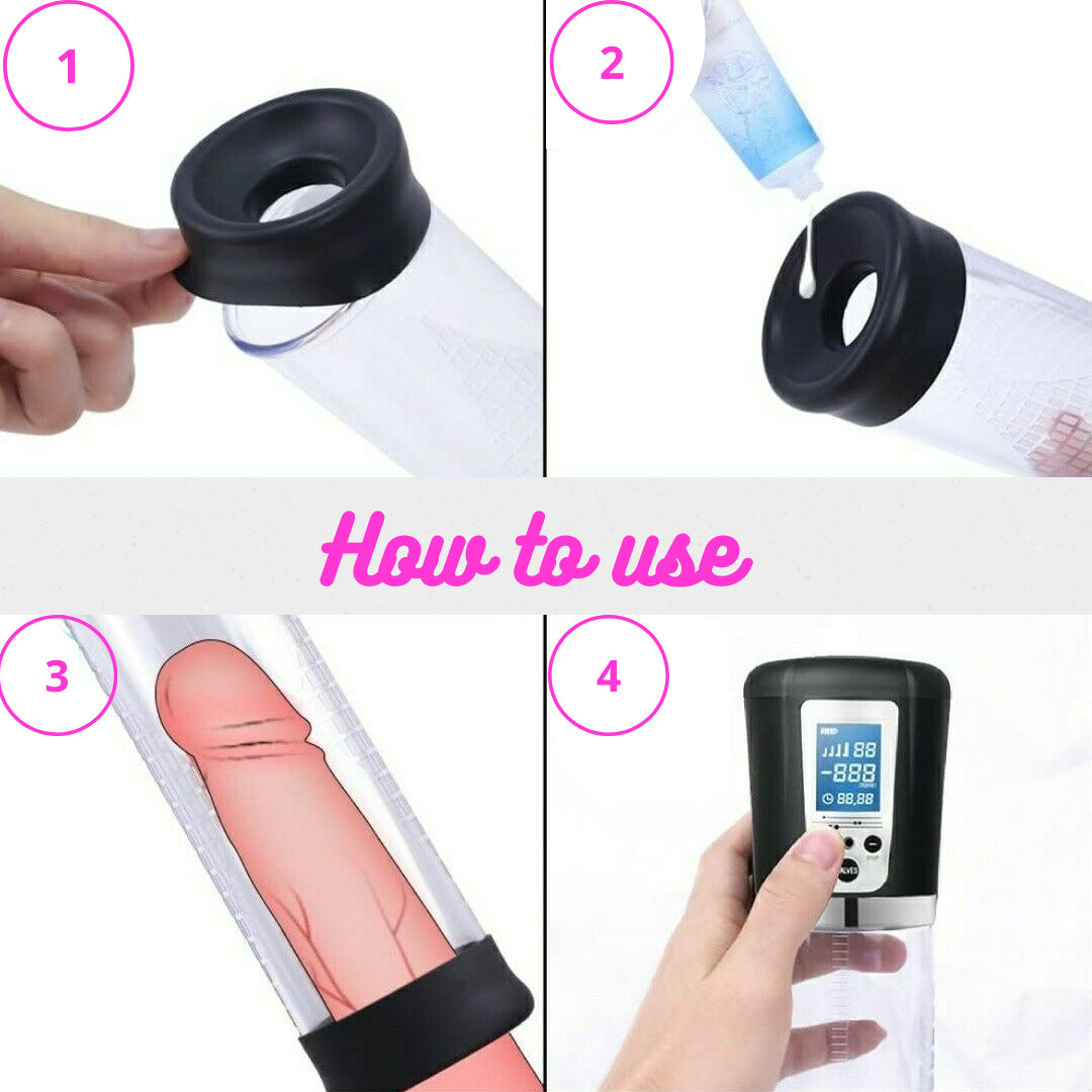 Aphrodite Enhance & Enlarge Rechargeable Penis Pump