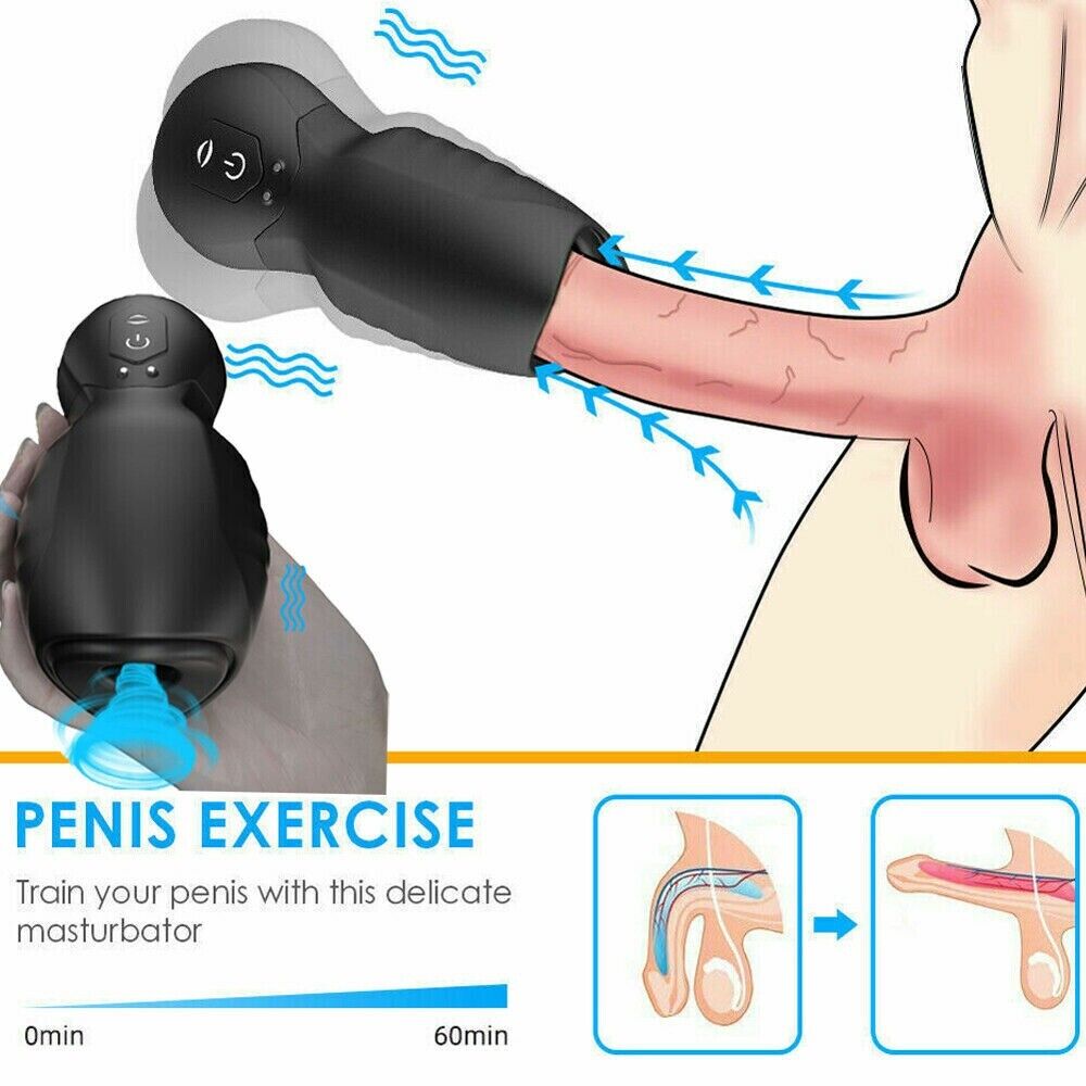 Trainer Blow Job Sucking Vibrator Masturbator