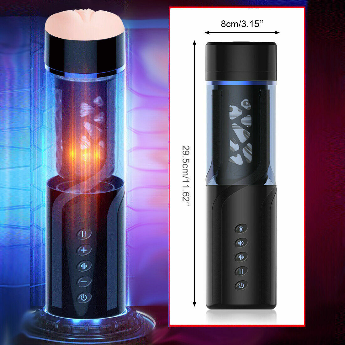 4D Luxury Bluetooth Interactive Pussy Masturbator