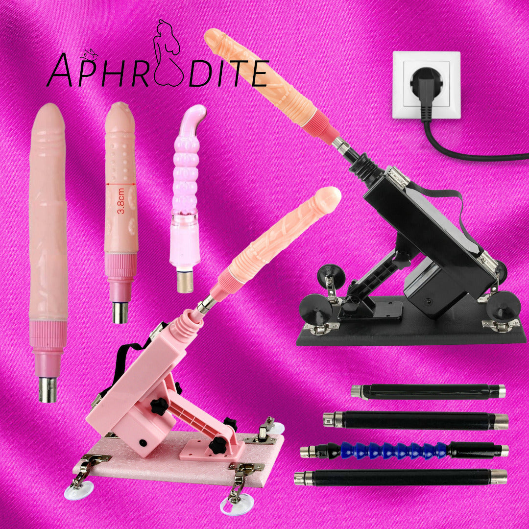 Aphrodite Advanced Sex Machine and attachments