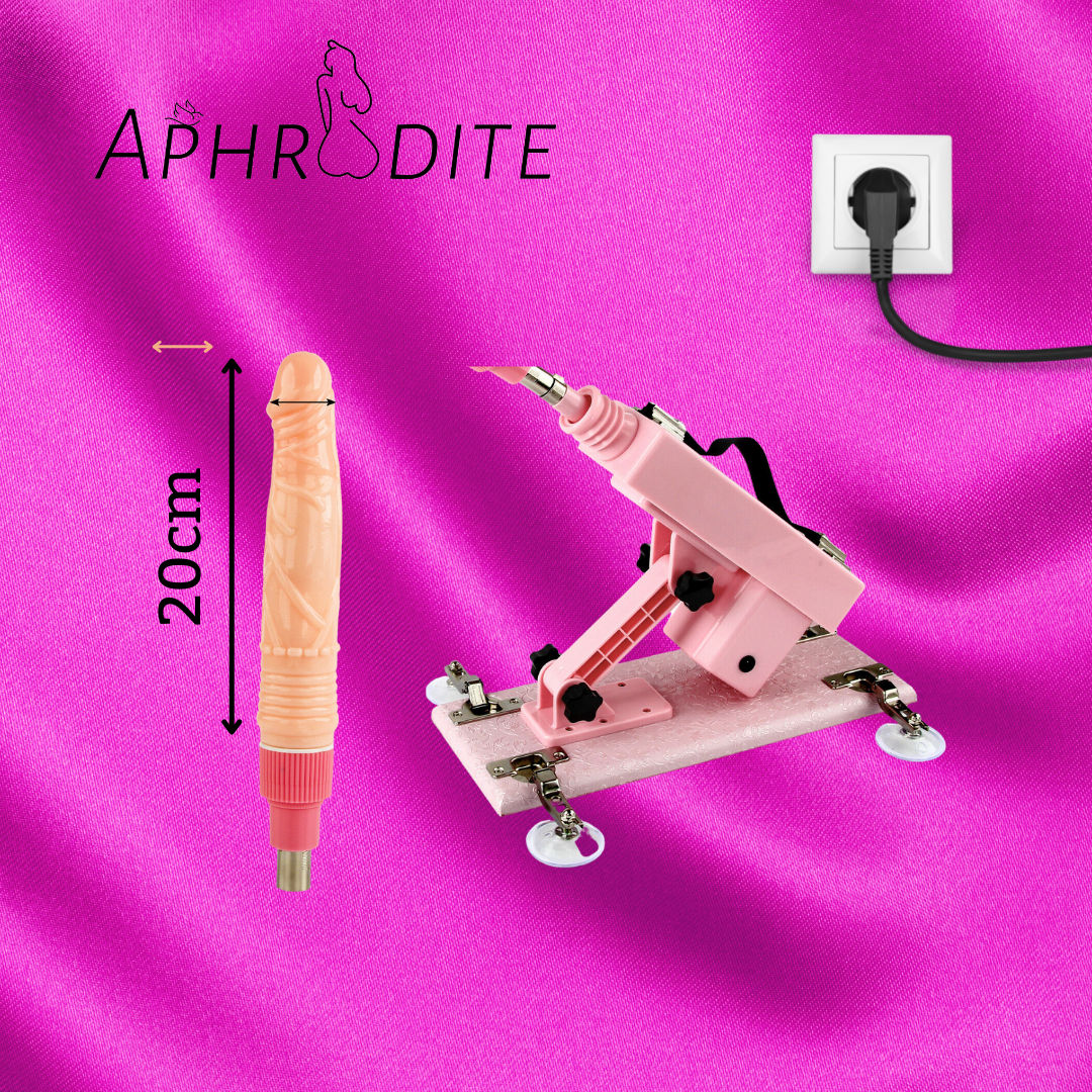 Aphrodite Advanced Sex Machine and attachments