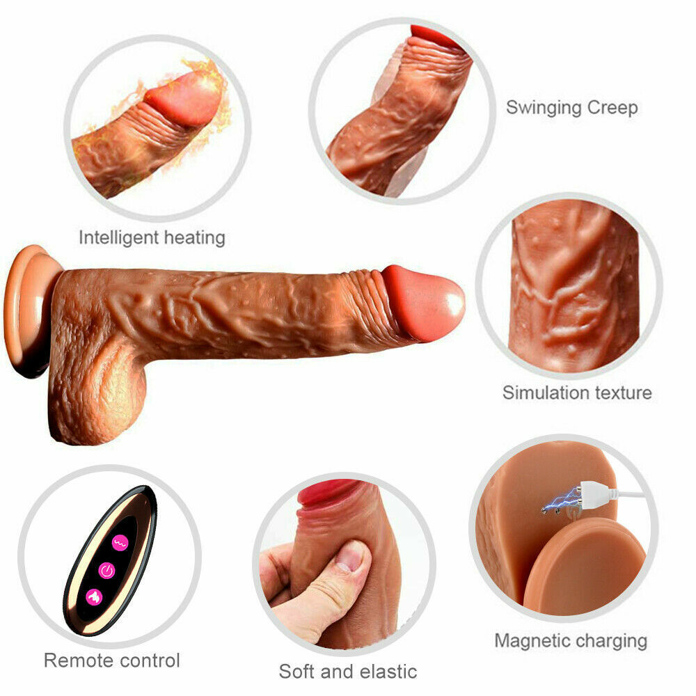 Aphrodite Advanced Heat Vibrating Clone Dildo