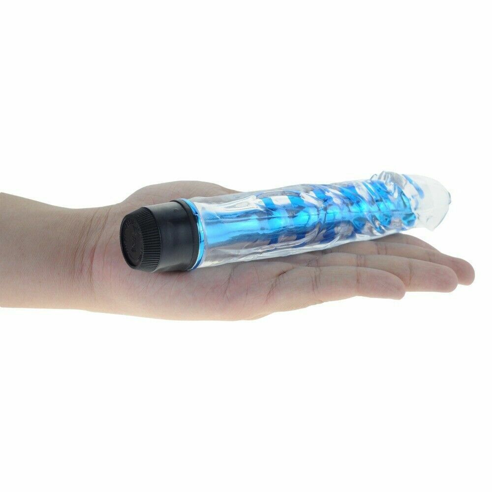 Essential Jelly 7 Inch Dildo Vibrator