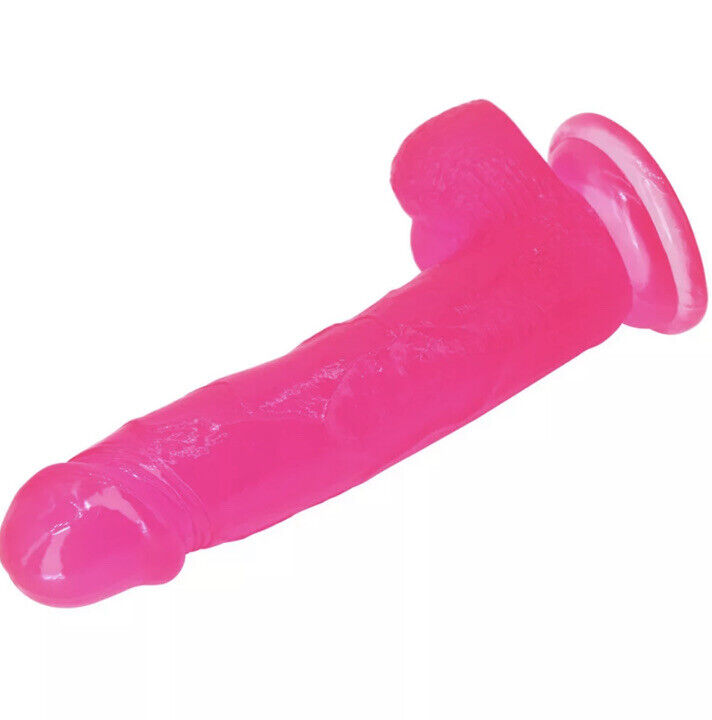 Aphrodite Suction Jelly Dildo with balls
