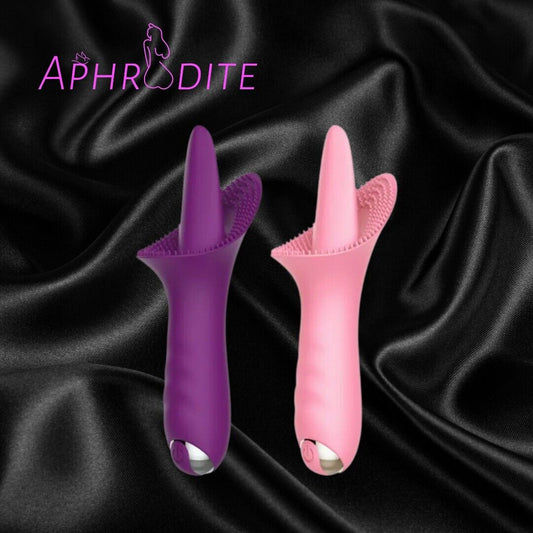 Vibrating Magic Tongue Massager USB Electric Nipples Licker Vibrator Sex Toy