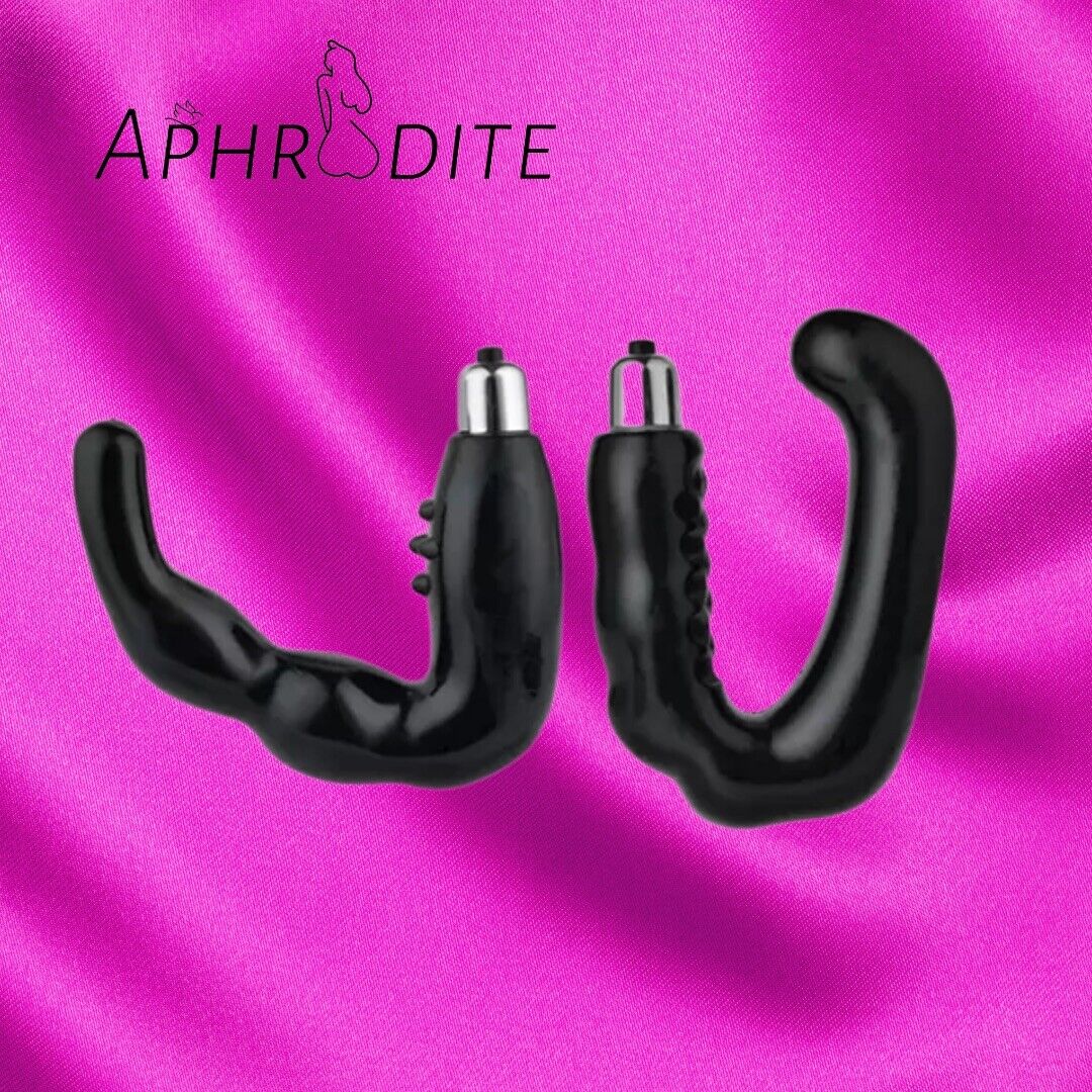Vibrating U Shape Anal Prostate Massager Anal Dildo Vibrator Butt Plug Sex Toy