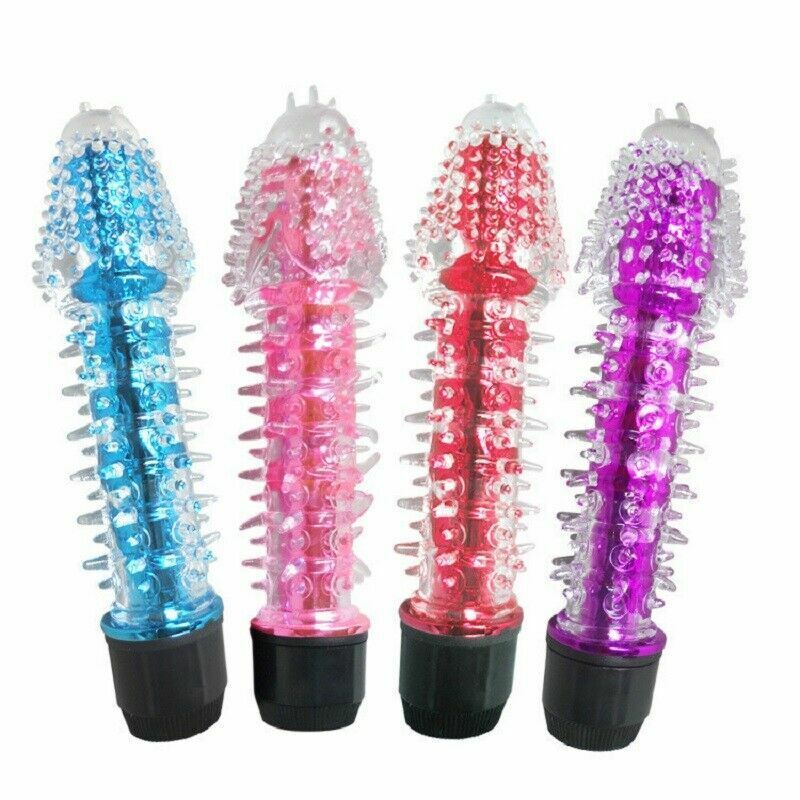Essential Jelly Soft Spike Vibrator Dildo