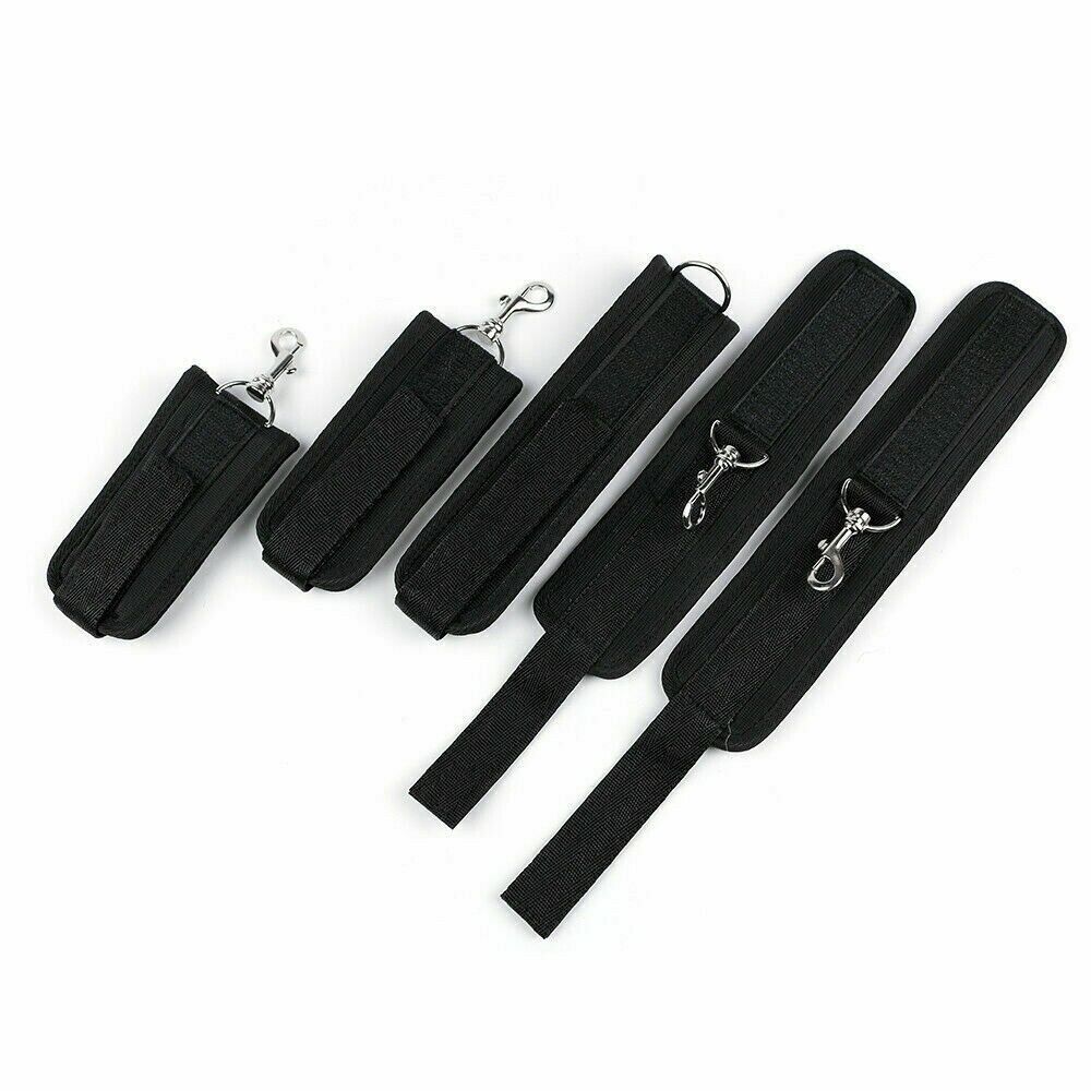 Aphrodite Bondage Wrist & Ankle Cuffs Bar Spreader