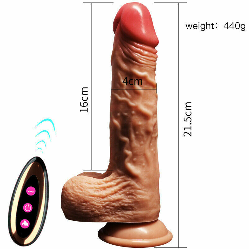 Aphrodite Advanced Heat Vibrating Clone Dildo