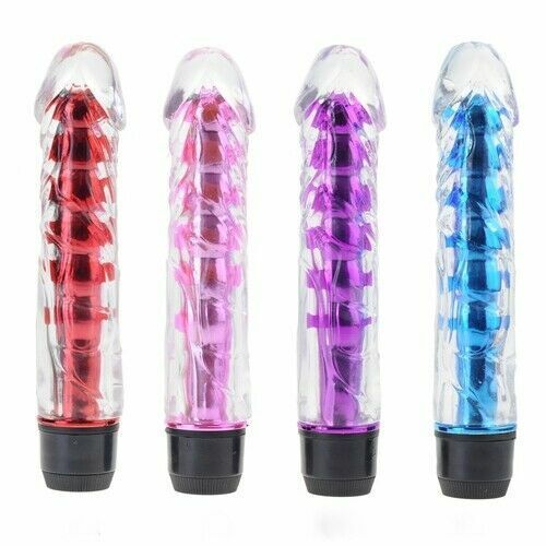 Essential Jelly 7 Inch Dildo Vibrator