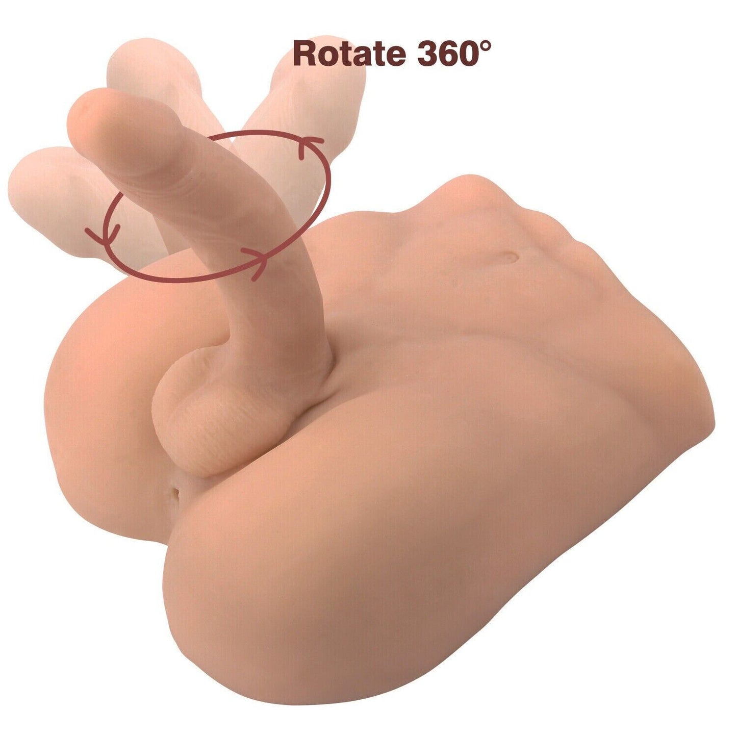 Aphrodite Deluxe Real Feel Torso & 7'' Penis Doll