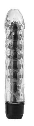 Essential Jelly 7 Inch Dildo Vibrator
