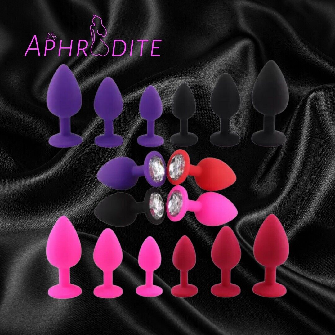 Aphrodite Luxury Silicone Gem Anal Plug