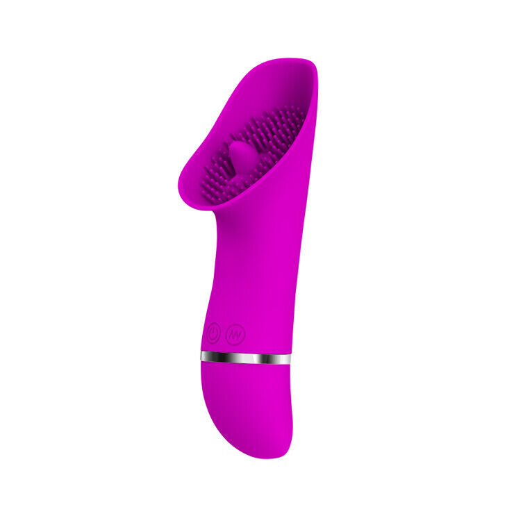Vibrating Clit Licking Vibrator Tongue Licker Oral Sex Toy 30 Settings
